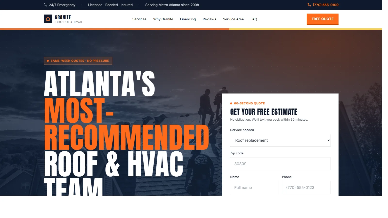 Granite Roofing & HVAC